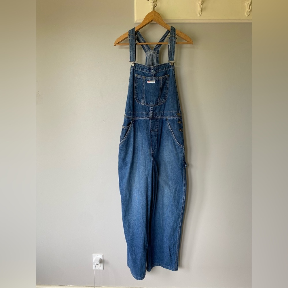 VINTAGE Levi's denim jean overalls Sz. L